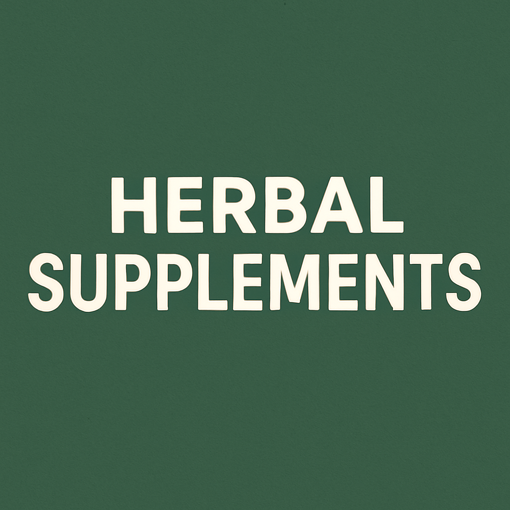 Herbal Supplements