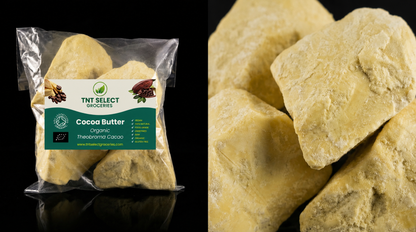 Raw Organic Cocoa Butter 100% Pure Unrefined Chocolate Bean Food Grade