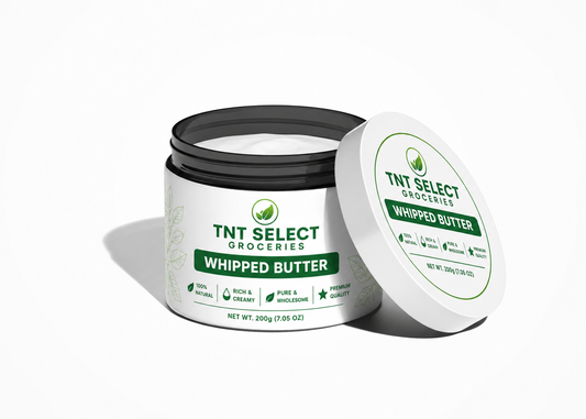 Organic Whipped Body Butters - Vegan & Cruelty-Free 200g