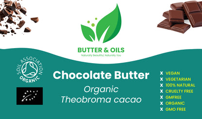 Organic Cocoa Butter Infused with Essential Oils – Deep Daily Moisture (100g)