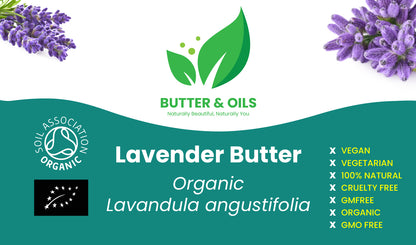 Organic Cocoa Butter Infused with Essential Oils – Deep Daily Moisture (100g)