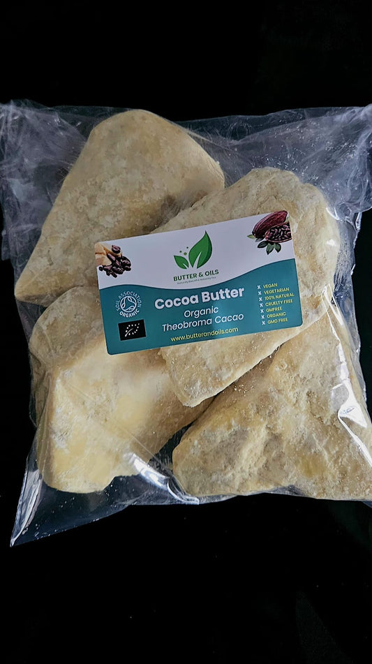 Smooth Raw Organic Cocoa Butter – FREE 10g Sample (Complete Wesharez Steps First)