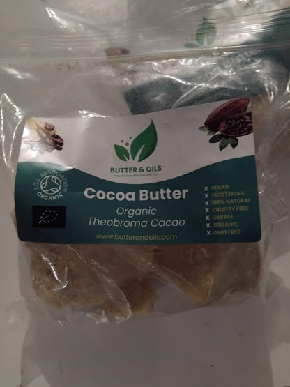 Cocoa Butter - Organic Raw Unrefined Pure Natural Cacao 1kg