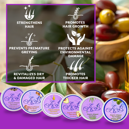 AB Organic Whipped Hair Butters – 200g