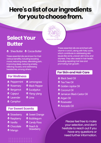 AB Organic Whipped Body Butters – 200g