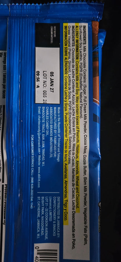 Charles Milk Chocolate (108g)