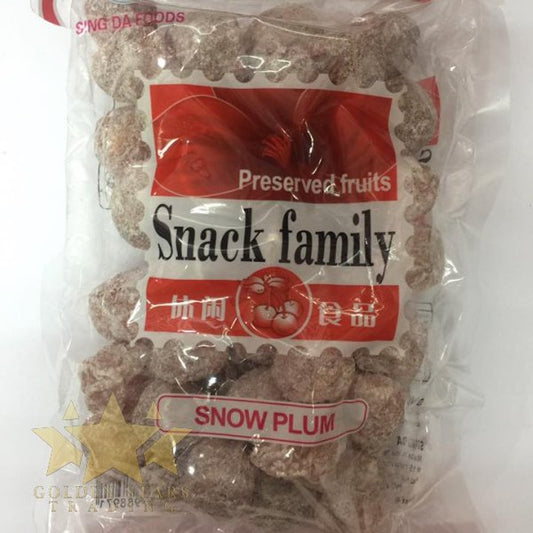 Snack Family- LARGER PACK Snow Plum (454g)
