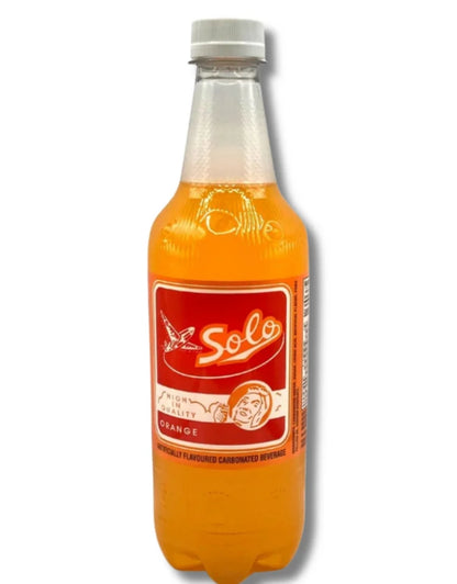 Solo Soft Drinks – Assorted Flavors (Grape, Kola Champagne, Orange & Cream Soda) – Pack of 4