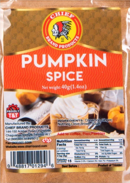 Chief Pumpkin Spice (2×40g) (80g)