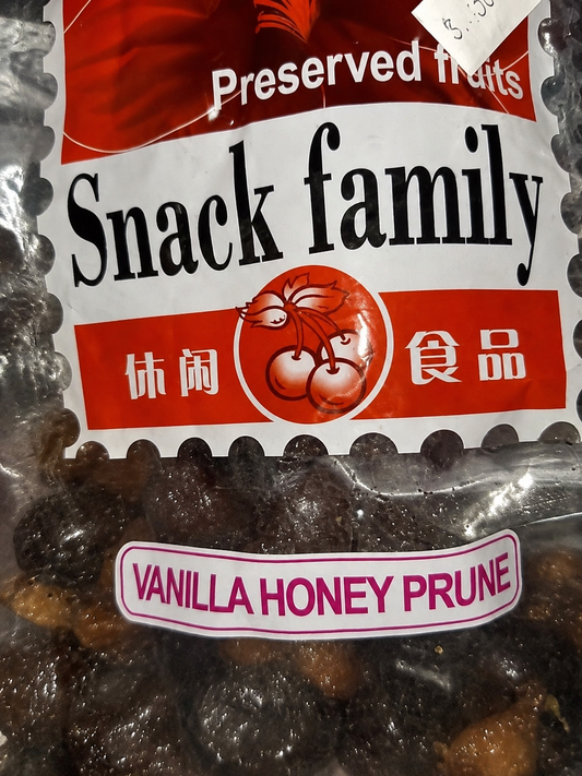 Snack Family Vanilla Honey Prune 454g