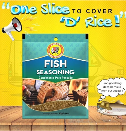 Chief Fish Spice Mix (3x40g) (120g)