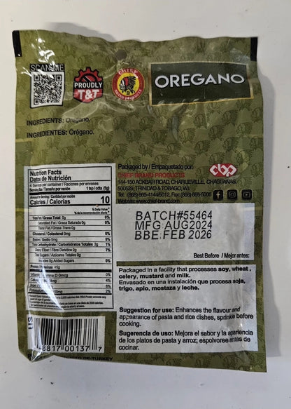 Chief Dried Oregano (2x20g) (40g)