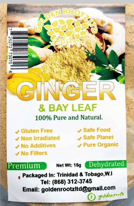 Golden Rootz (2x15g) (30g) Ginger & Bayleaf