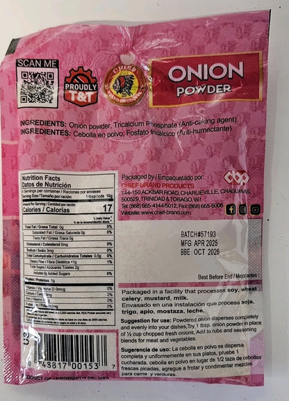 Chief Onion Powder (3×40g) (120g)