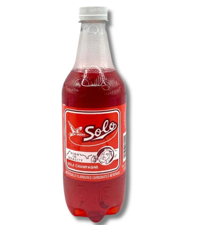 Solo Soft Drinks – Assorted Flavors (Grape, Kola Champagne, Orange & Cream Soda) – Pack of 4