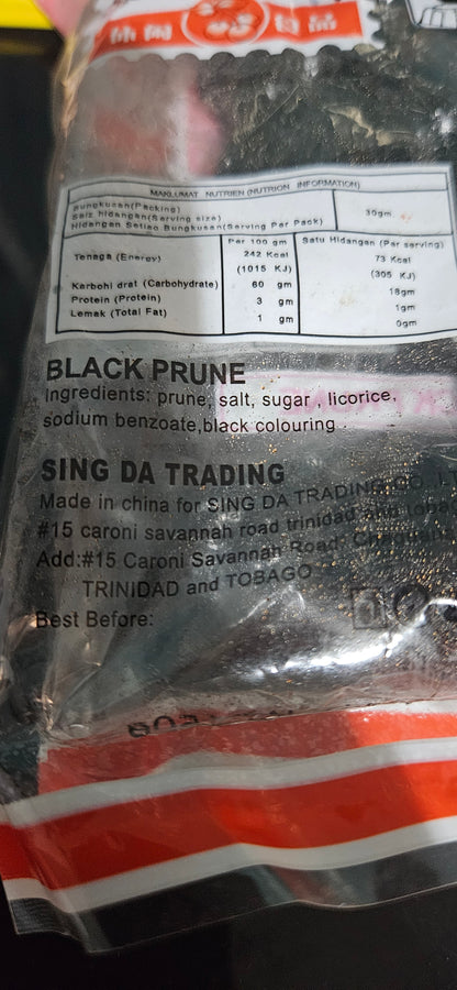 Snack Family- LARGER PACK Black Prune (454g)
