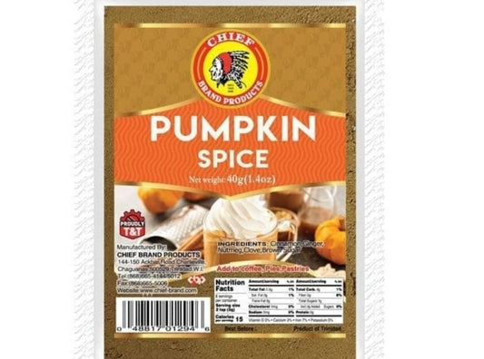 Chief Pumpkin Spice (2×40g) (80g)
