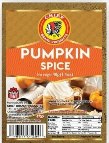 Chief Pumpkin Spice (2×40g) (80g)