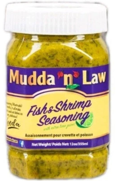 Mudda 'N' Law Fish & Shrimp Seasoning 355ml