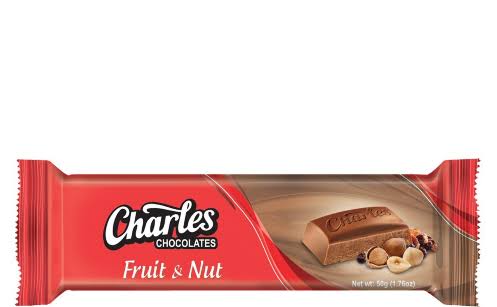 Charles Chocolate Fruit & Nuts (45g)