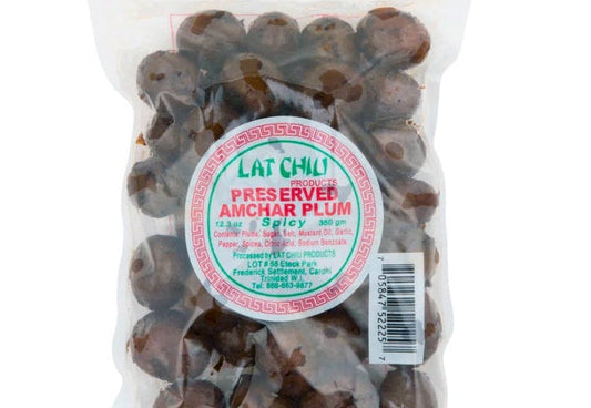 Lat Chiu Preserved Spicy Amchar Plum (350g)