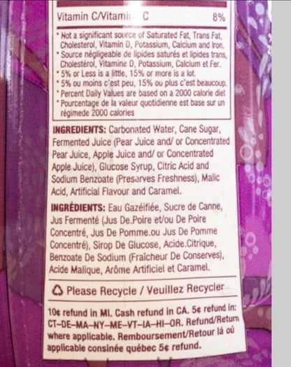 Peardrax sparkling pear drink (4x300ml)